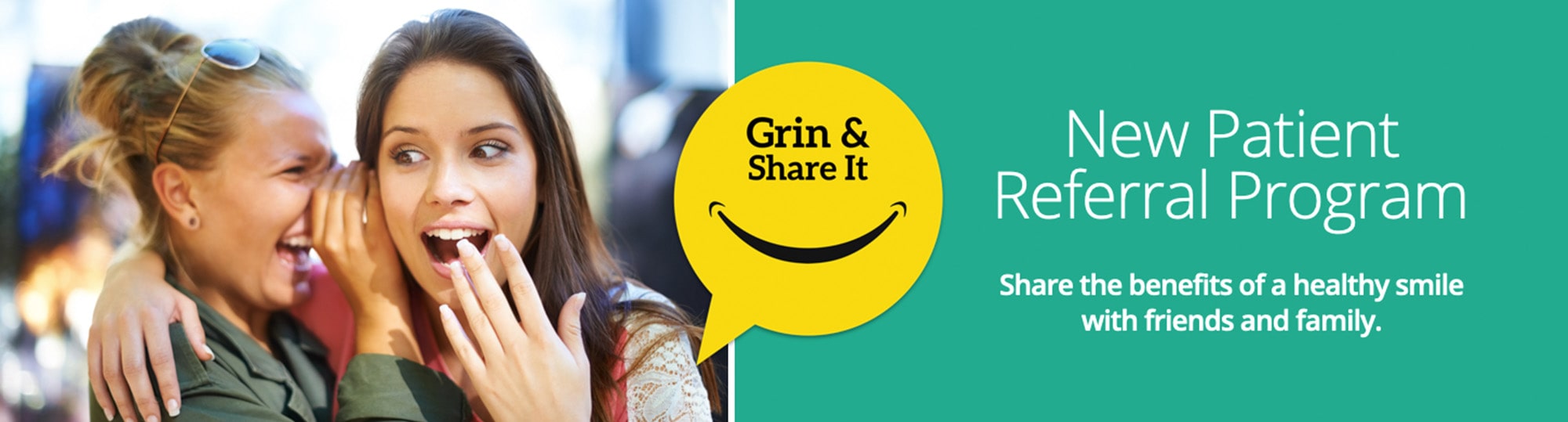 grin and share it referral program.